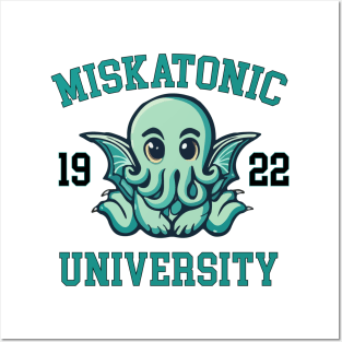 Miskatonic University Cthulhu - Creepy Cute Lovecraft Posters and Art